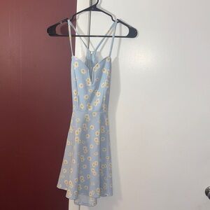 Floral Blue Sundress